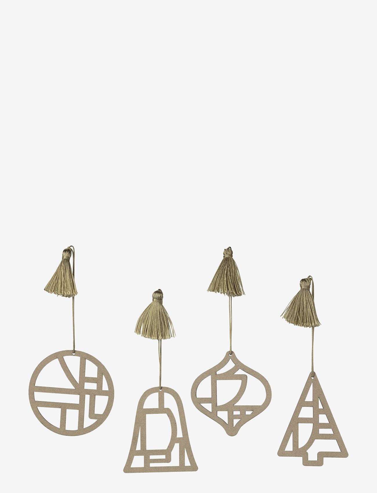 Broste Copenhagen - Fili Ornaments - nach preis einkaufen - natural brown - 0