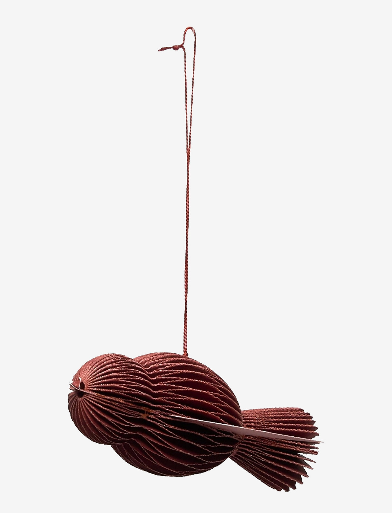 Broste Copenhagen - Bird Ornament - de laveste prisene - pompeian red - 0