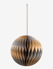 Broste Copenhagen - Ball Ornaments - laagste prijzen - silver/indian tan - 0