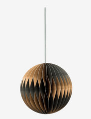 Ball Ornaments - INDIAN TAN/DEEP FOREST