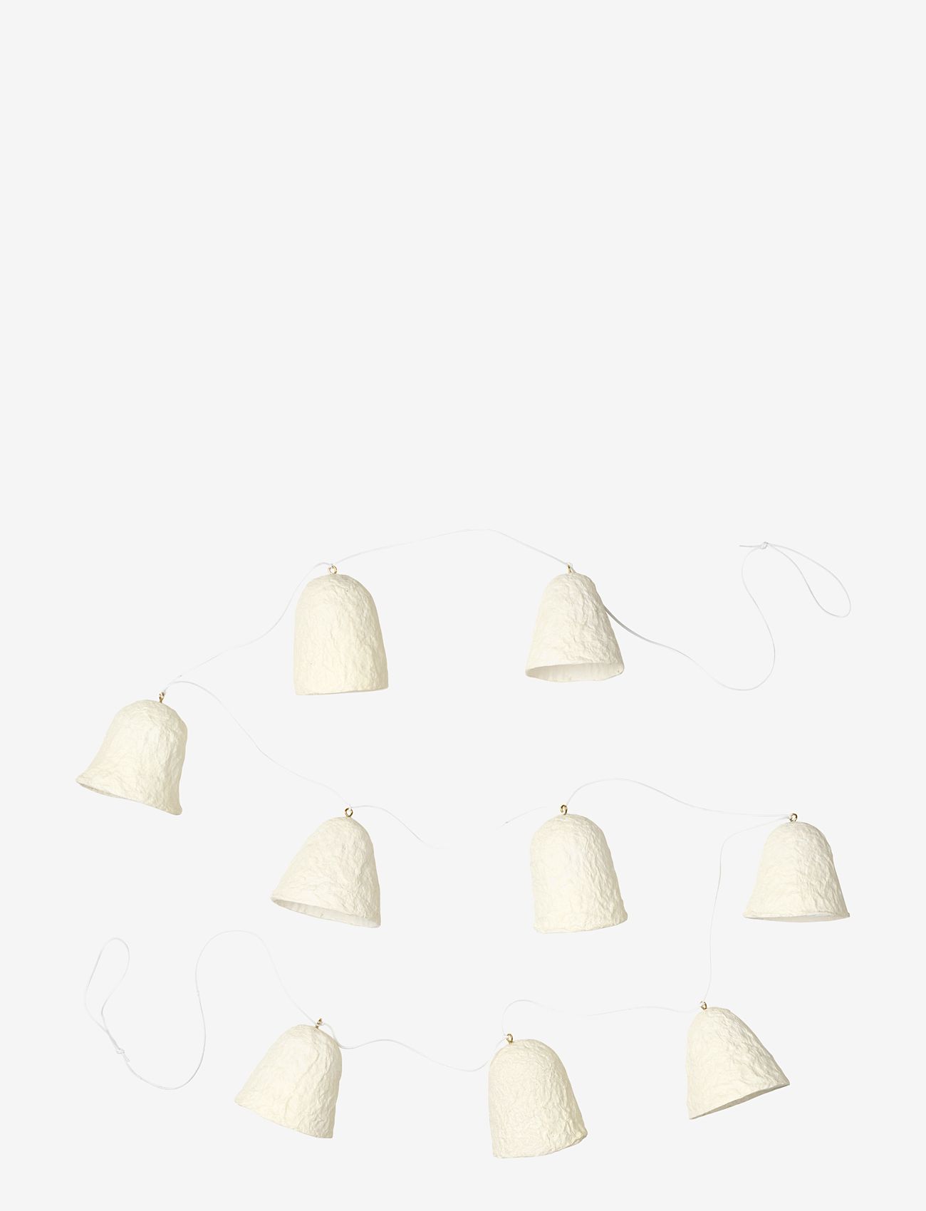 Broste Copenhagen - Pulp Bell Ornament - white - 0