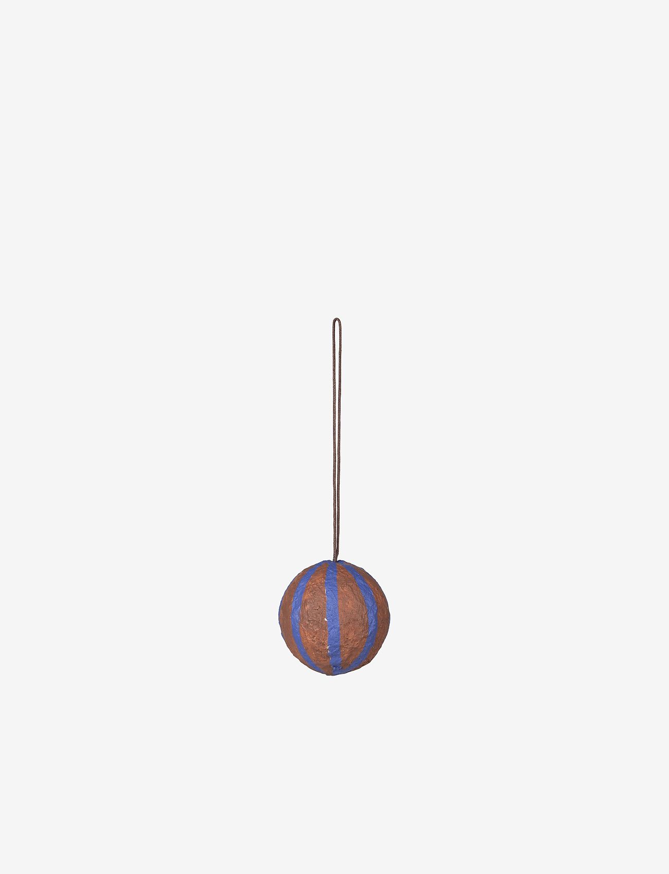 Broste Copenhagen - Sphere Bauble S - caramel brown - 0