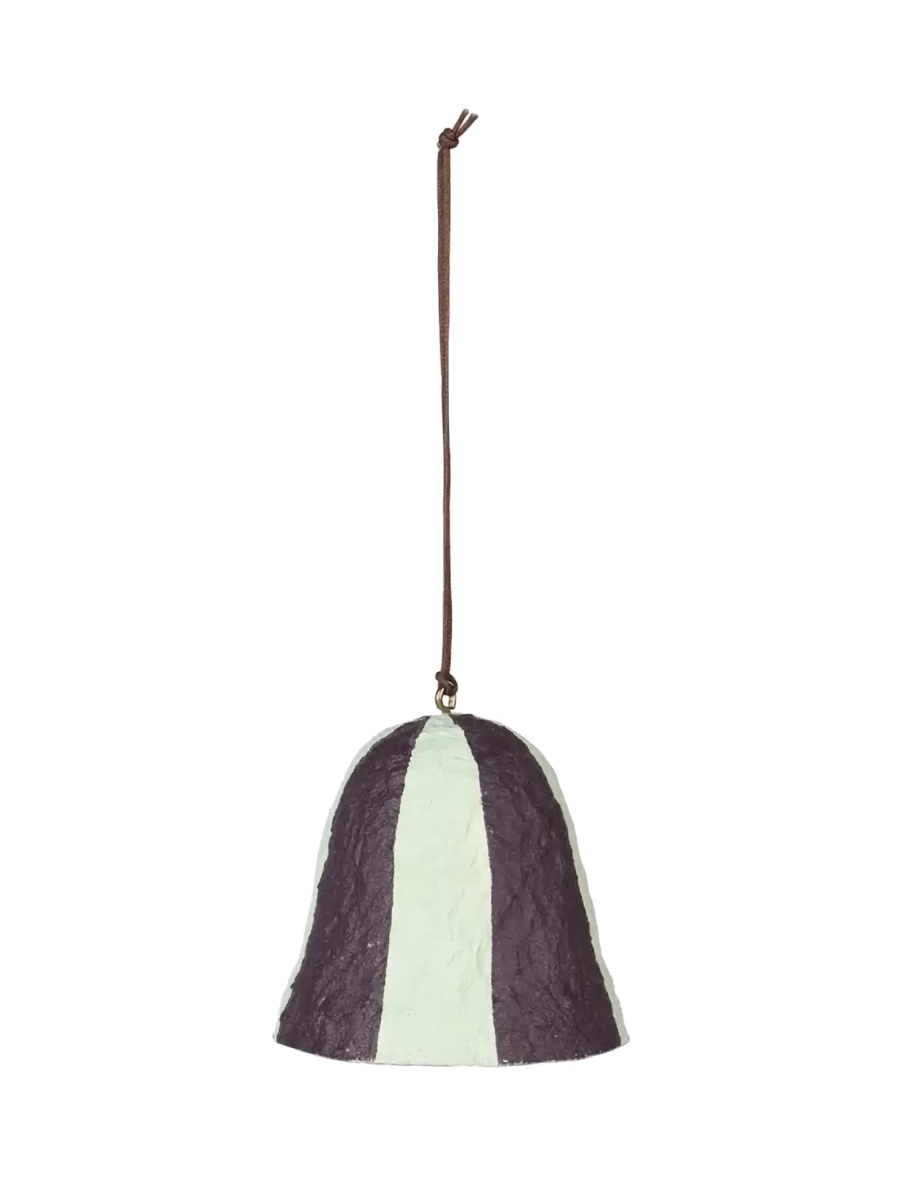 Broste Copenhagen Stripe Pulp Ornament - Inredning - BLACKBERRY PURPLE / multi