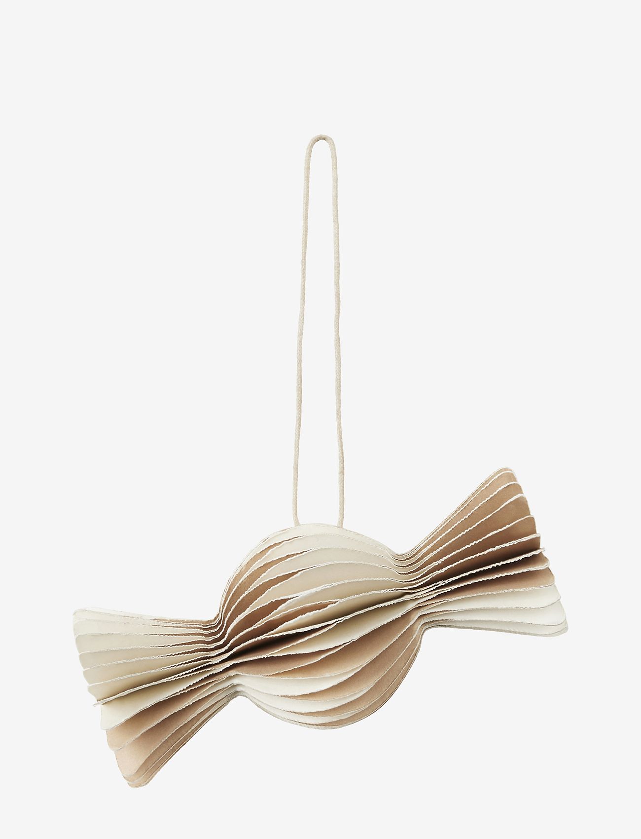 Broste Copenhagen - Caramel Ornament - off white/natural brown - 0