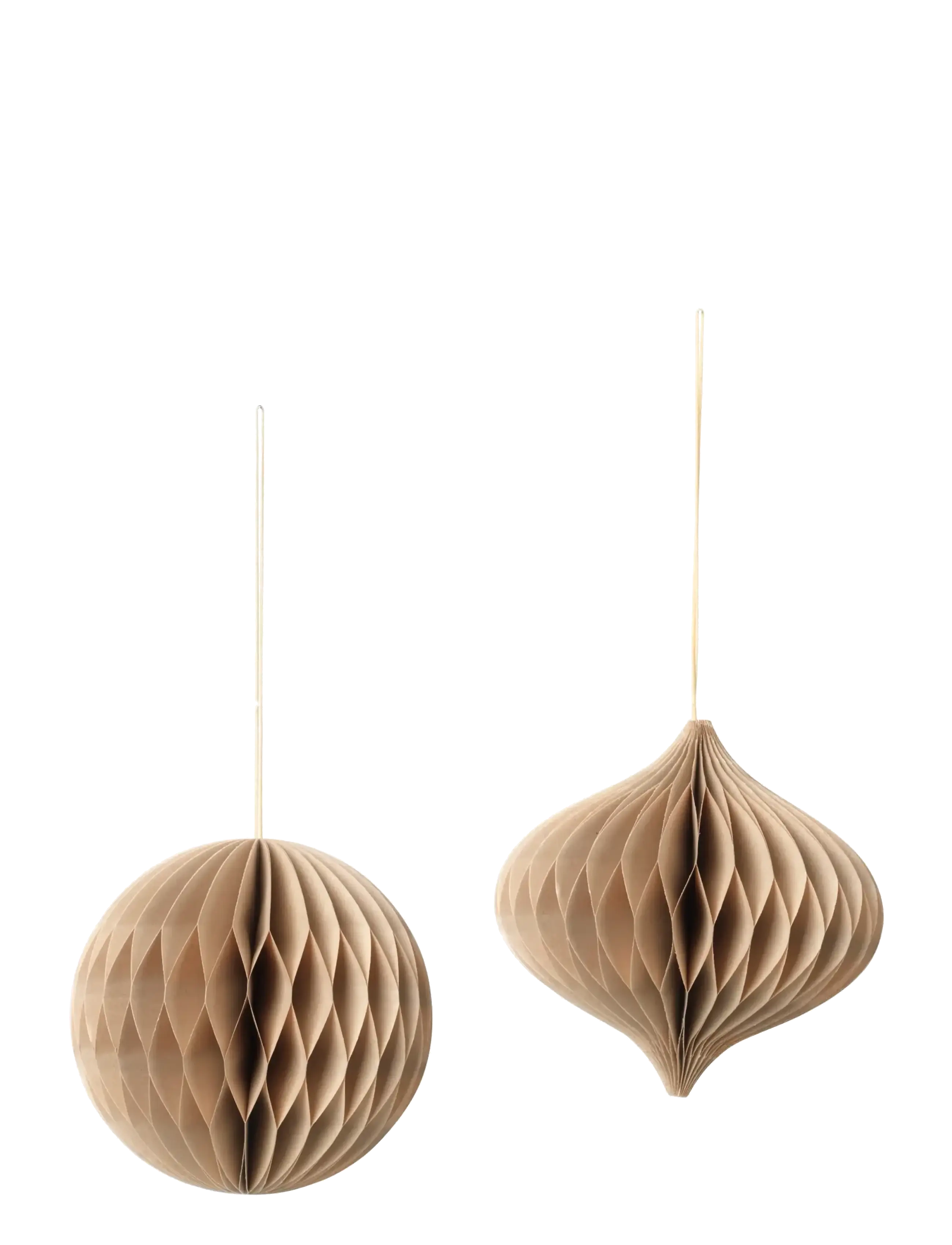Broste Copenhagen Christmas Mix Ornaments, H:13 cm, Decoration, Beige - Baubles & Tree Accessories, Homeware