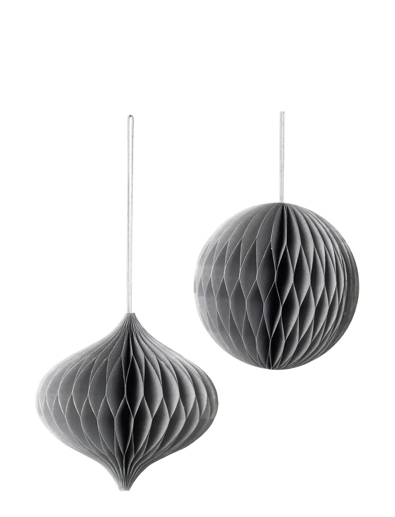 Broste Copenhagen Christmas Mix Ornaments, H:13 cm, Decoration, Grau - Baubles & Tree Accessories, Homeware