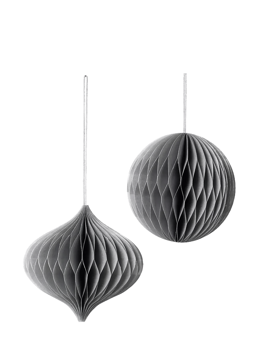 Broste Copenhagen - Christmas Mix Ornaments - silver - 0