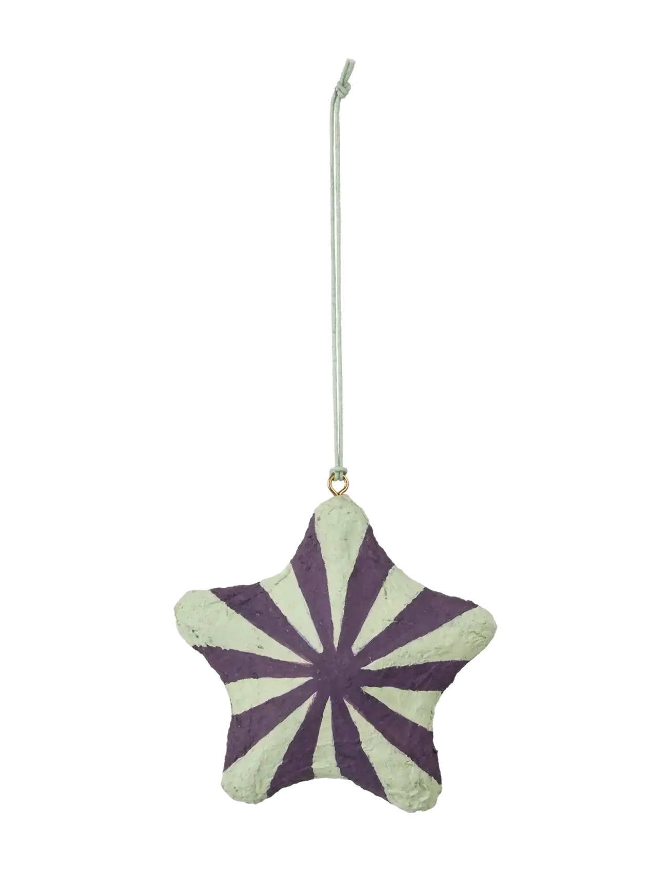 Broste Copenhagen Pulp Star Ornament - Einrichtung - BLACKBERRY PURPLE / purple