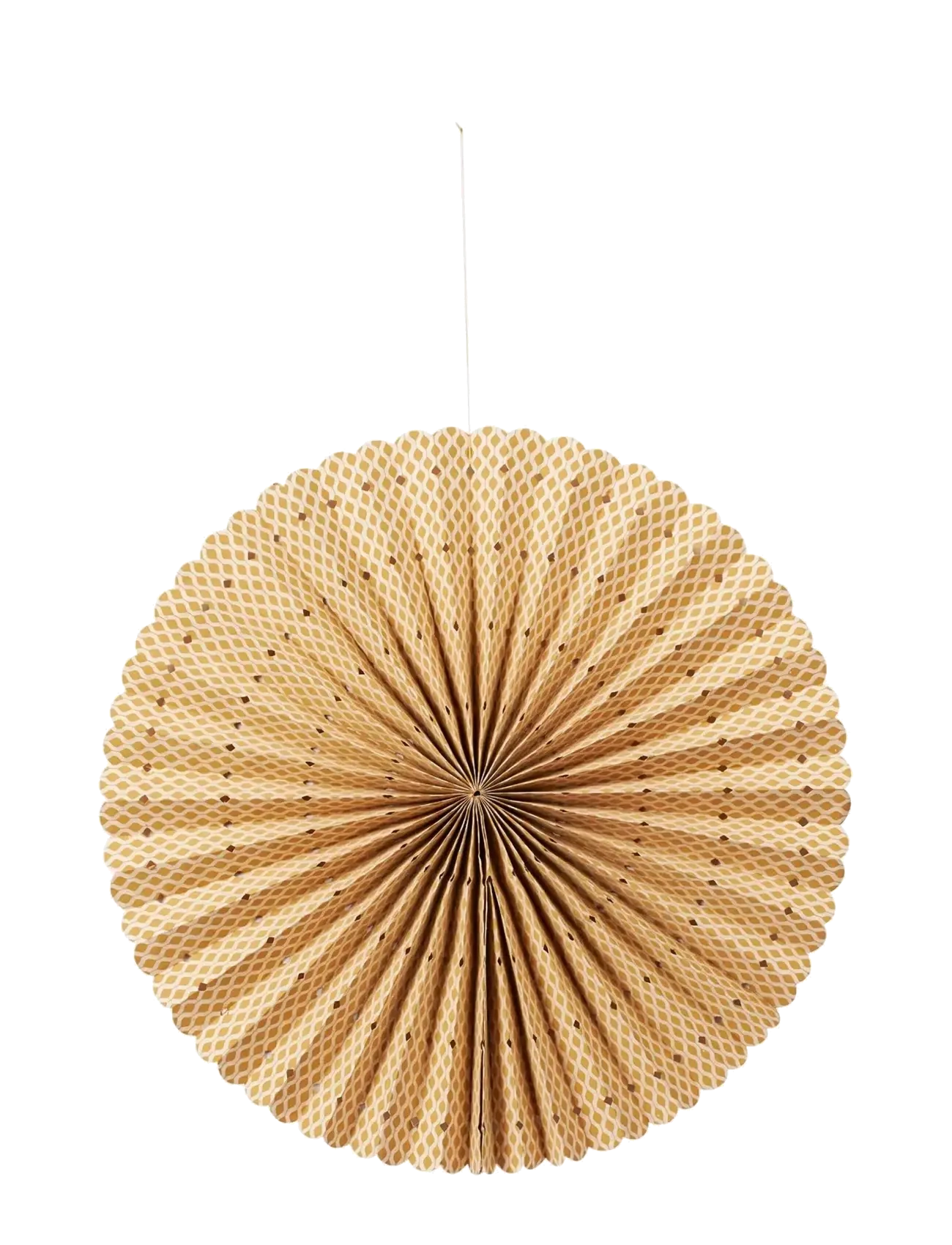 Broste Copenhagen Stella Ornament Medium - Weihnachtsdekoration - HARVEST GOLD/NATURAL / gold