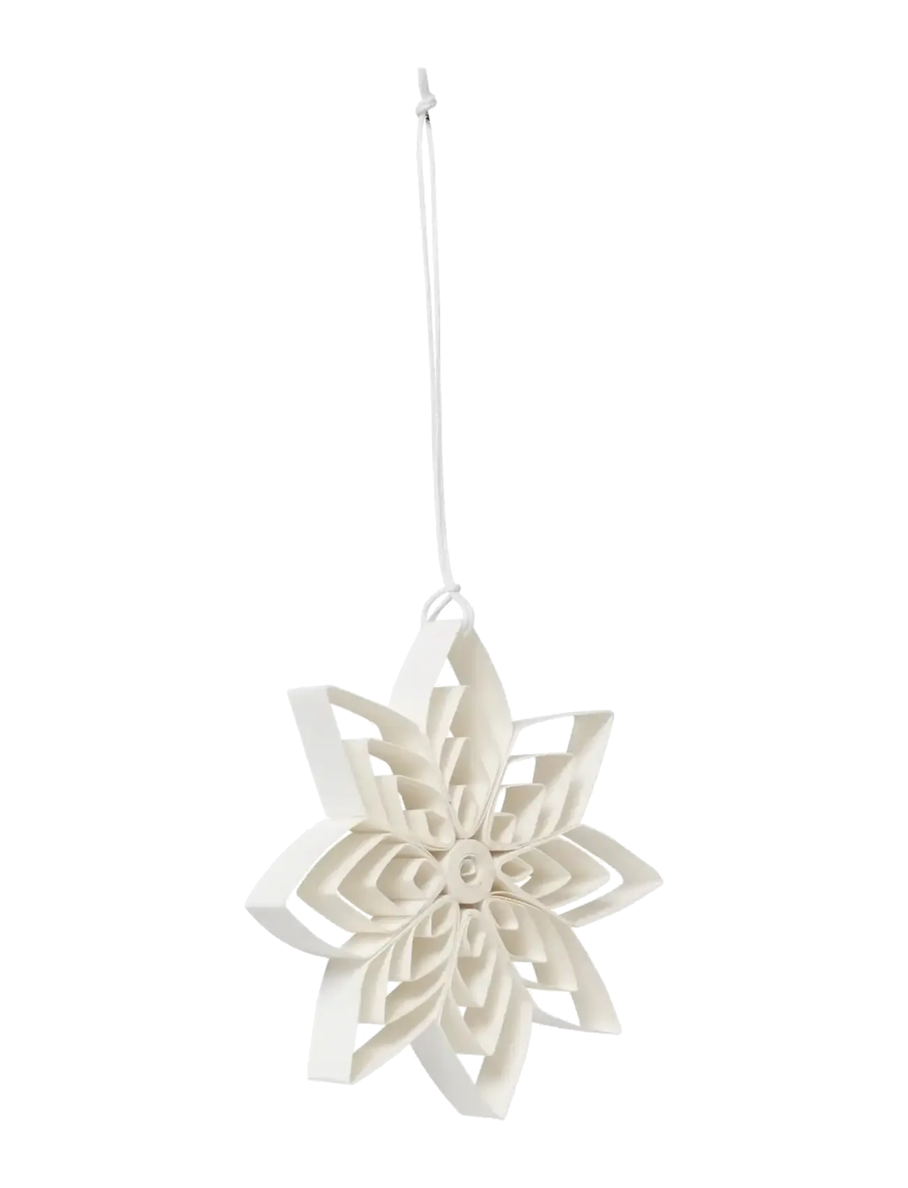 Broste Copenhagen Nora Ornaments - Christmas - OFF WHITE / white