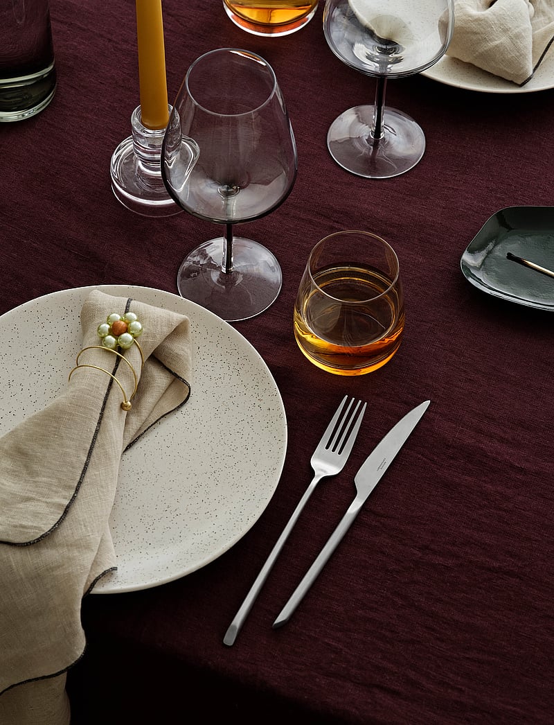 Broste Copenhagen - GRACIE Napkin - linen- & cotton napkins - linen, simply taupe - 0