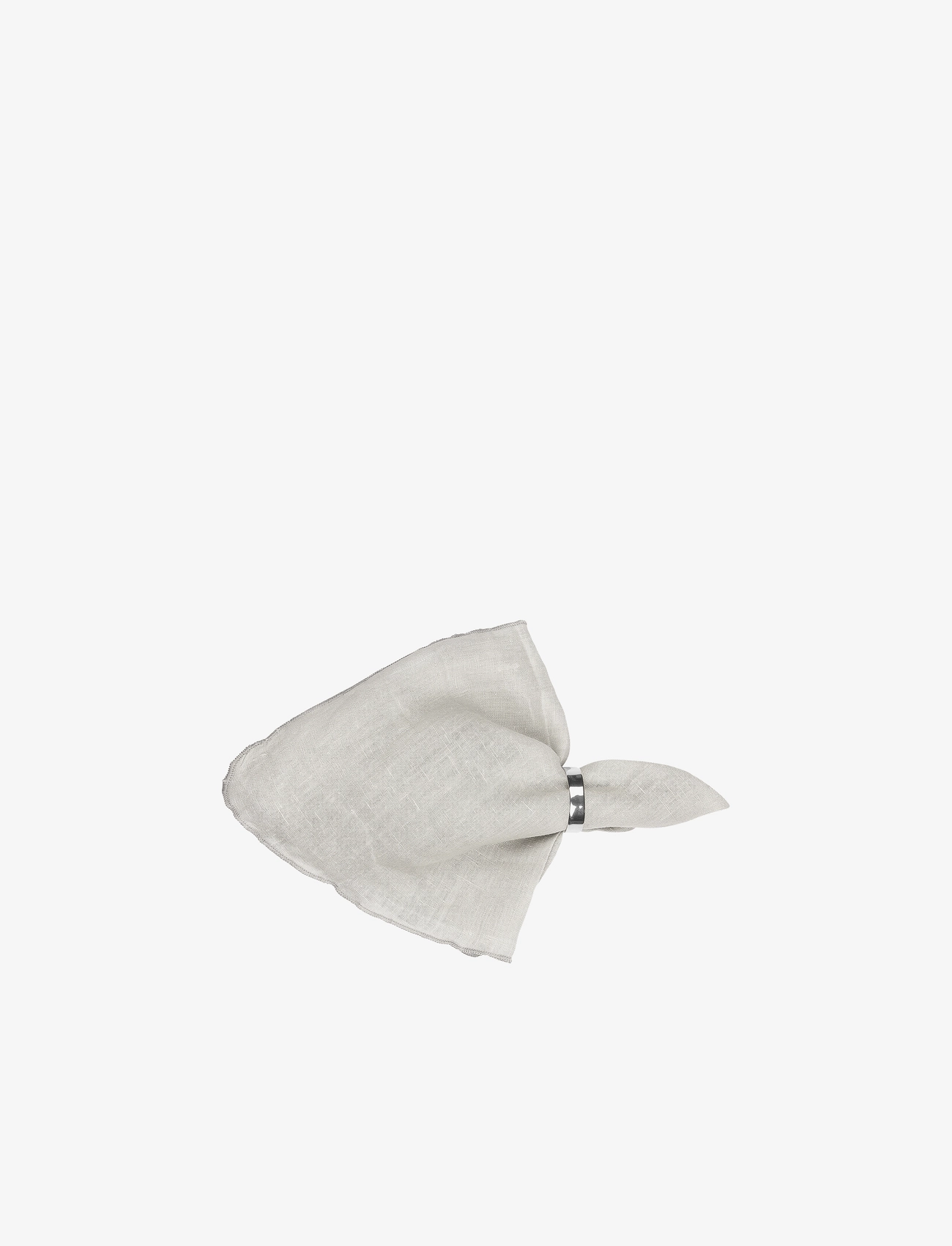 BROSTE COPENHAGEN Serviet 'Gracie' Grau - 45X45CM - Unisex