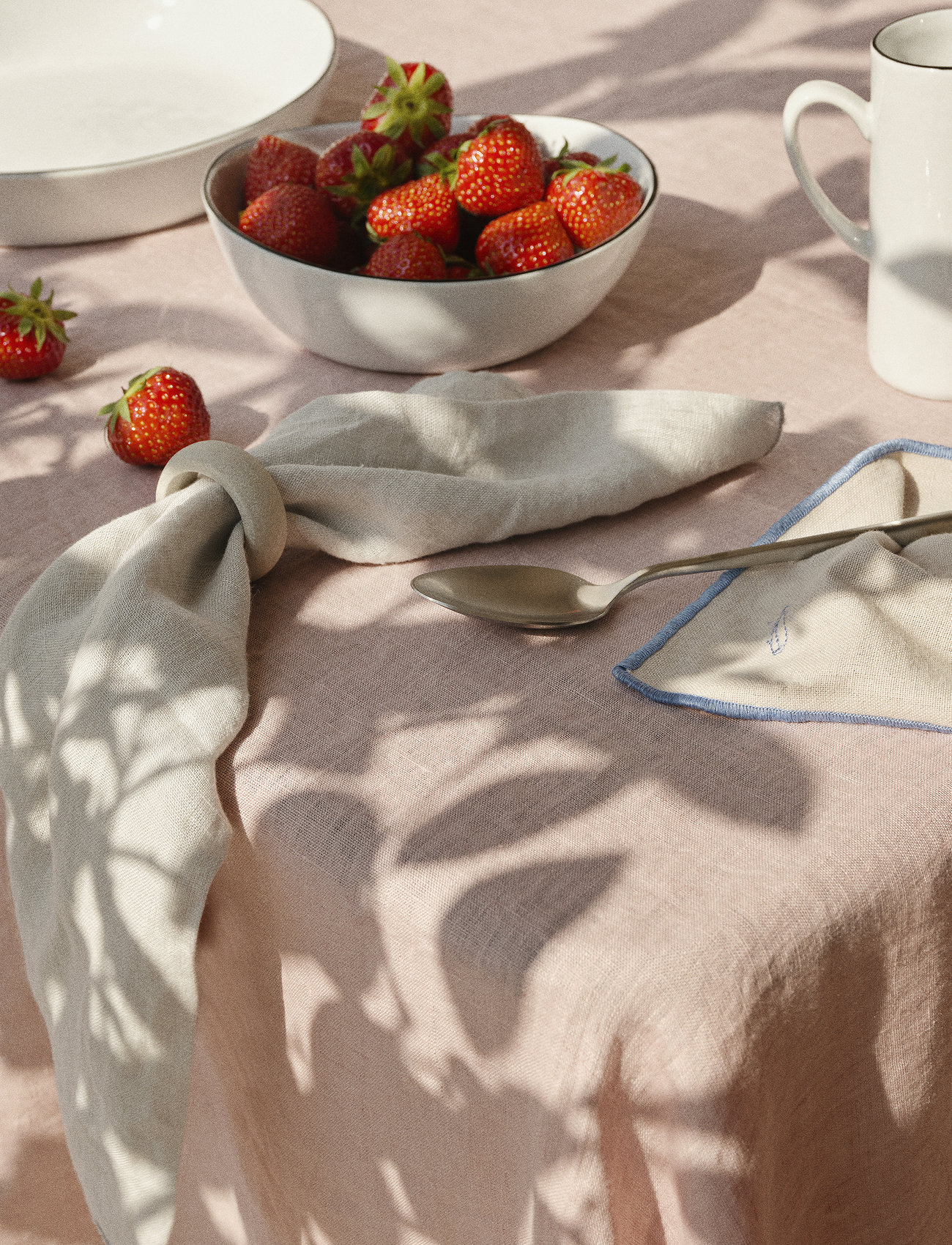 Broste Copenhagen - GRACIE Napkin - linen- & cotton napkins - linen, high-rise - 1