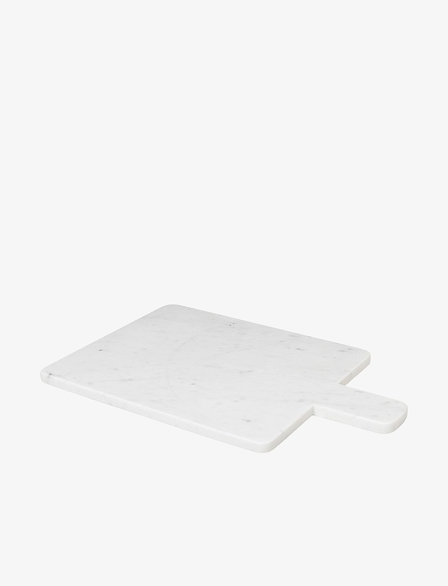 Broste Copenhagen - Adam Chopping board - vaagnad ja roogade serveerimisalused - white - 2