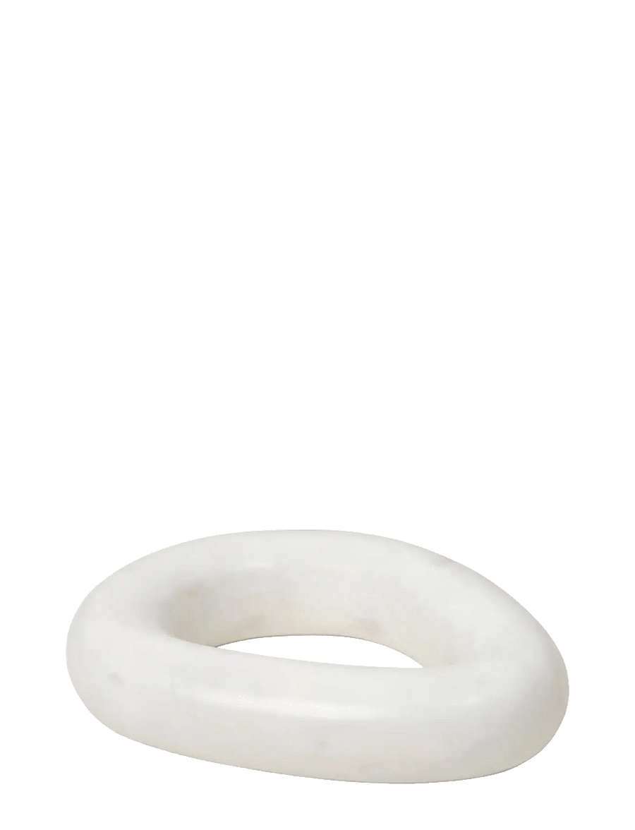 Broste Copenhagen - Elsa Trivet - katlu paliktņi - white - 0