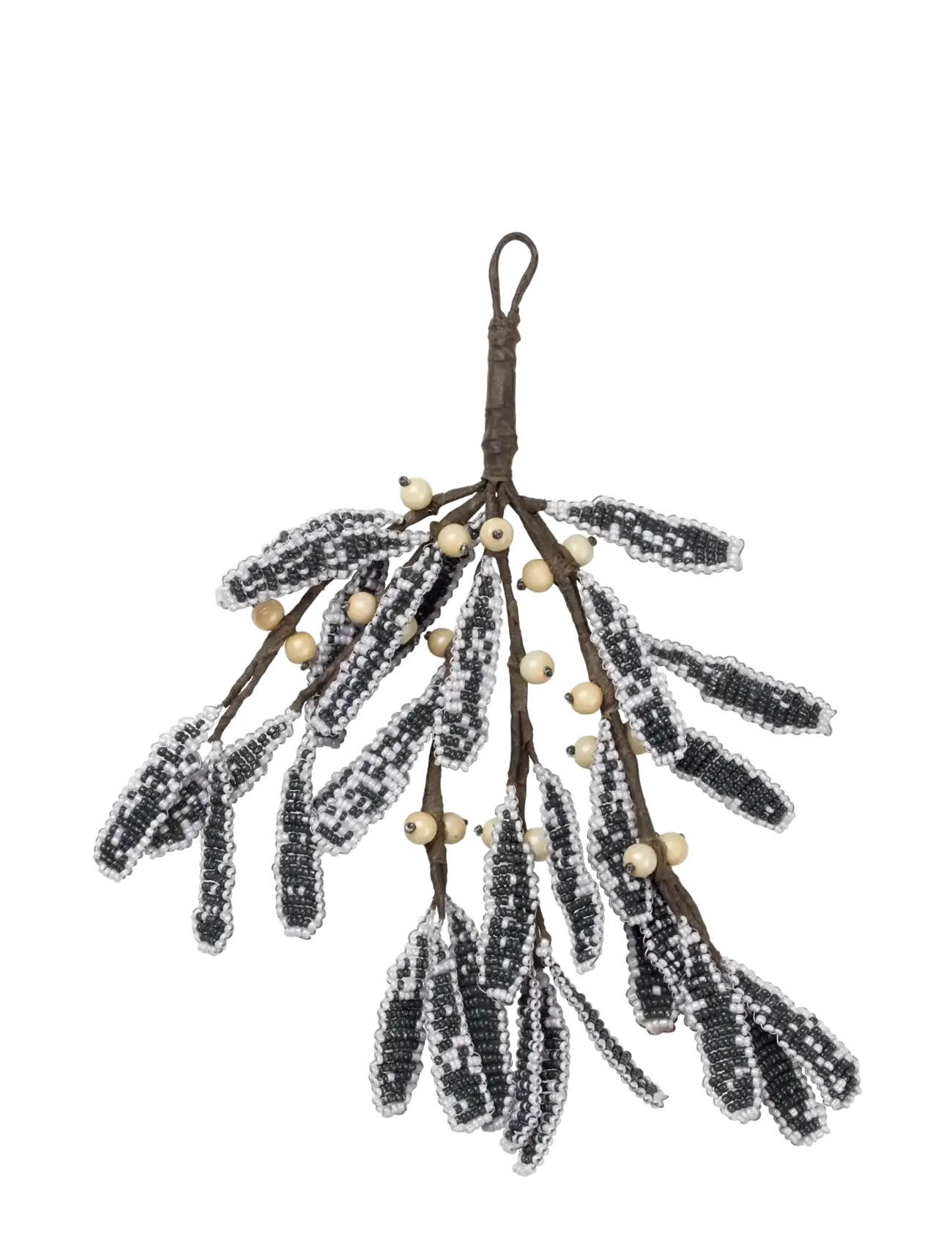 Broste Copenhagen | Mistletoe Pearl Ornament | L:17CM