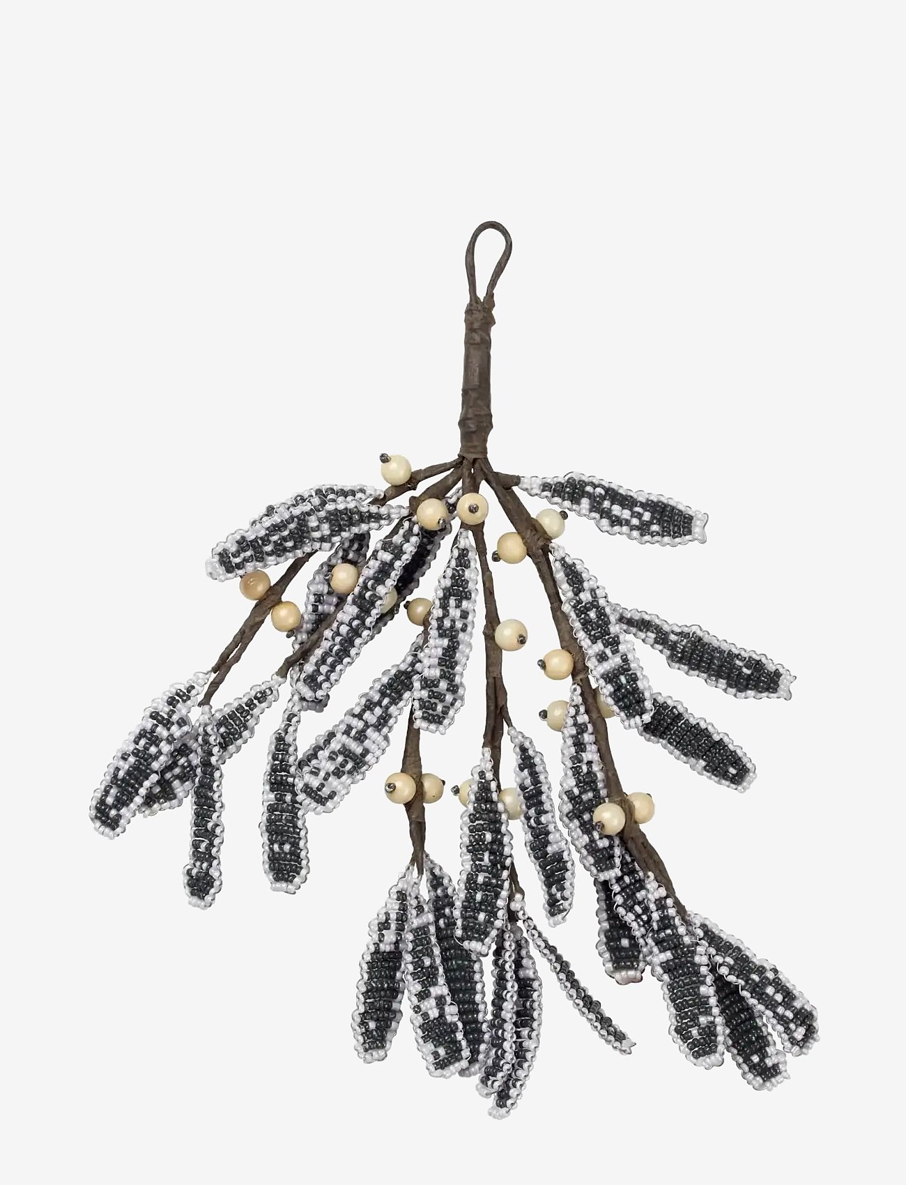 Broste Copenhagen | Mistletoe Pearl Ornament | L:17CM