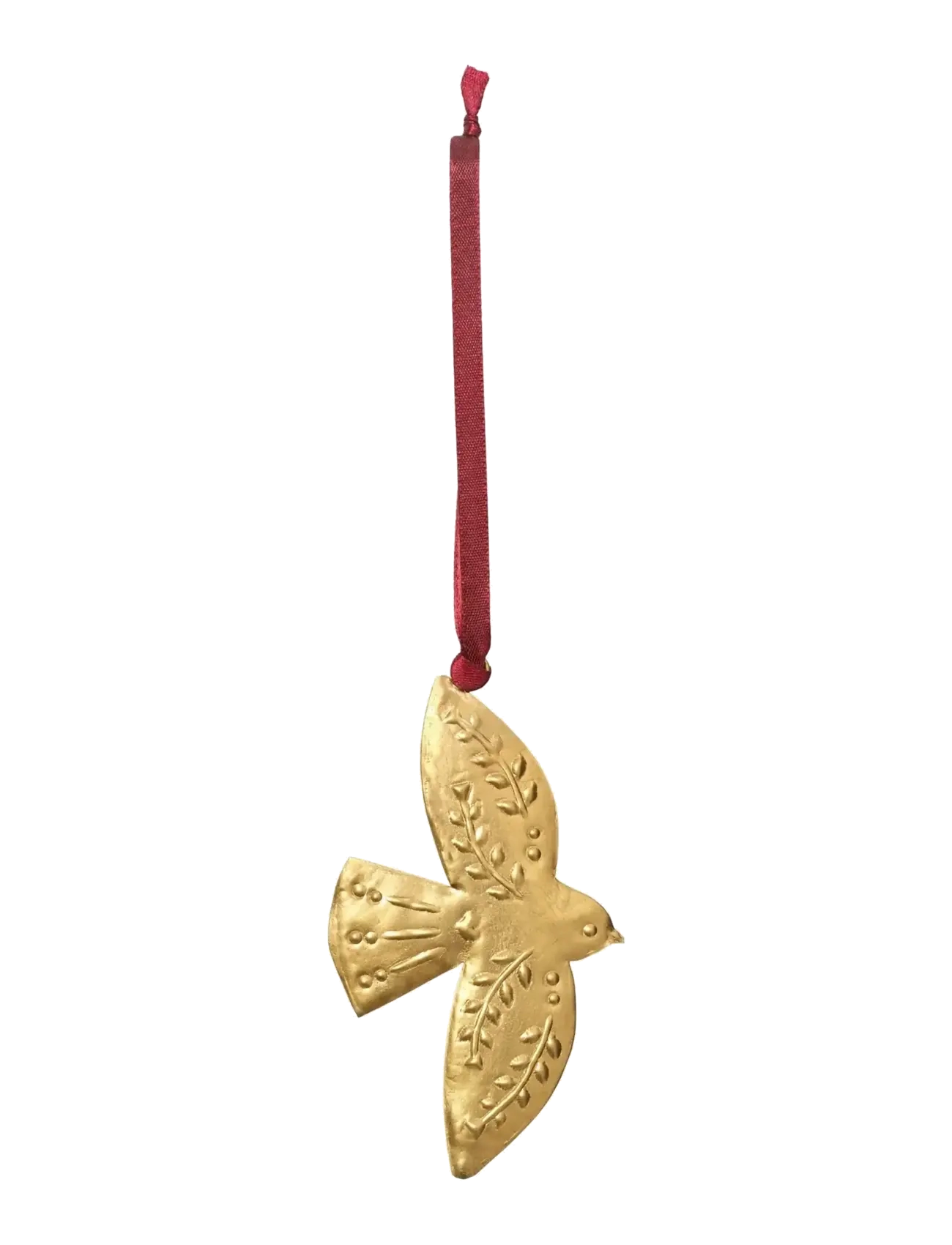 Broste Copenhagen Saga Ornament - Weihnachtskugeln - BRASS / gold