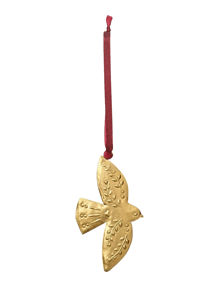 Broste Copenhagen - Saga Ornament - ziemassvētku konfekšu rotājumi - brass - 1
