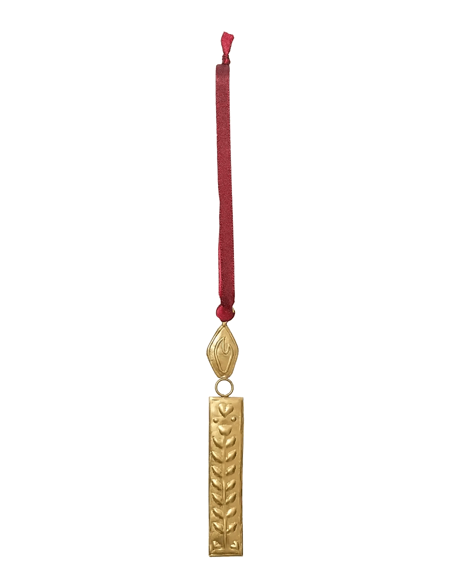 Broste Copenhagen - Saga Ornament - Świąteczne bombki - brass - 0