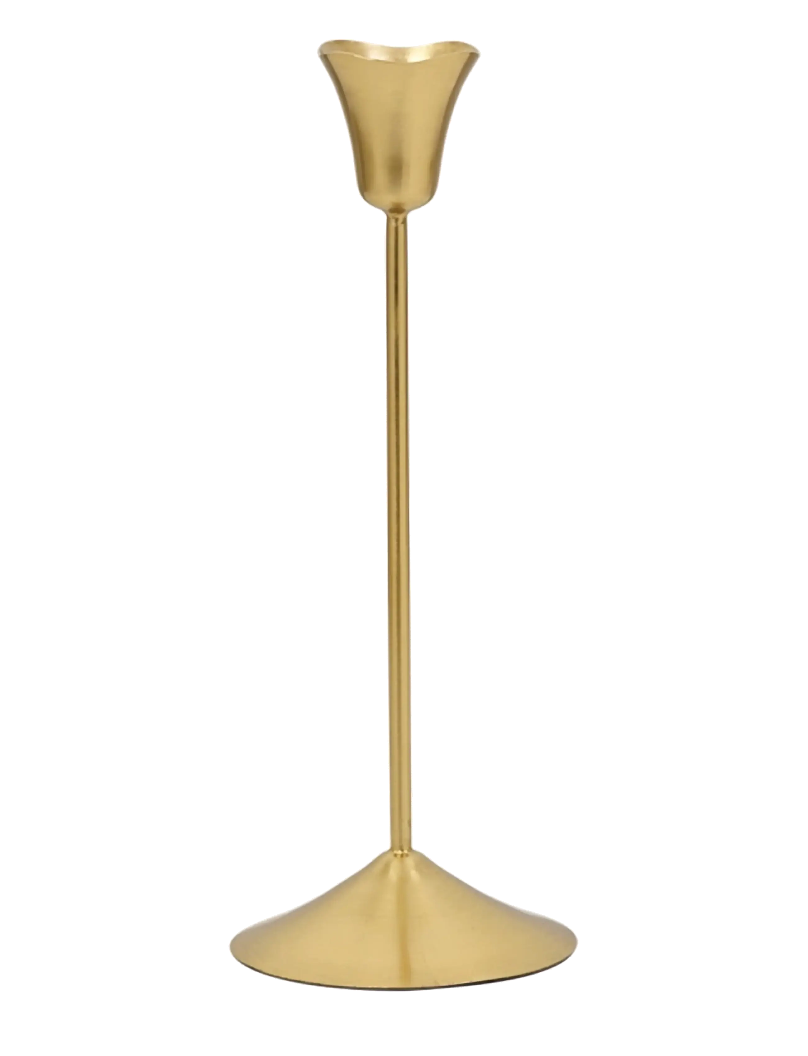 Broste Copenhagen Ria Candle Holder - Julklappar - METAL FINISH / gold