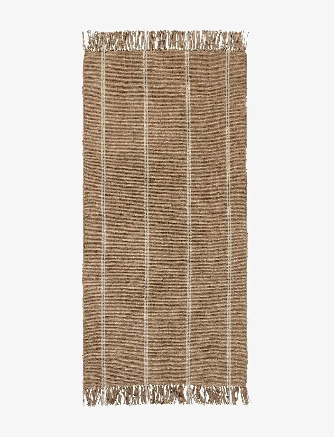 Broste Copenhagen - Yuki Rug - entreløbere - white/natural - 0