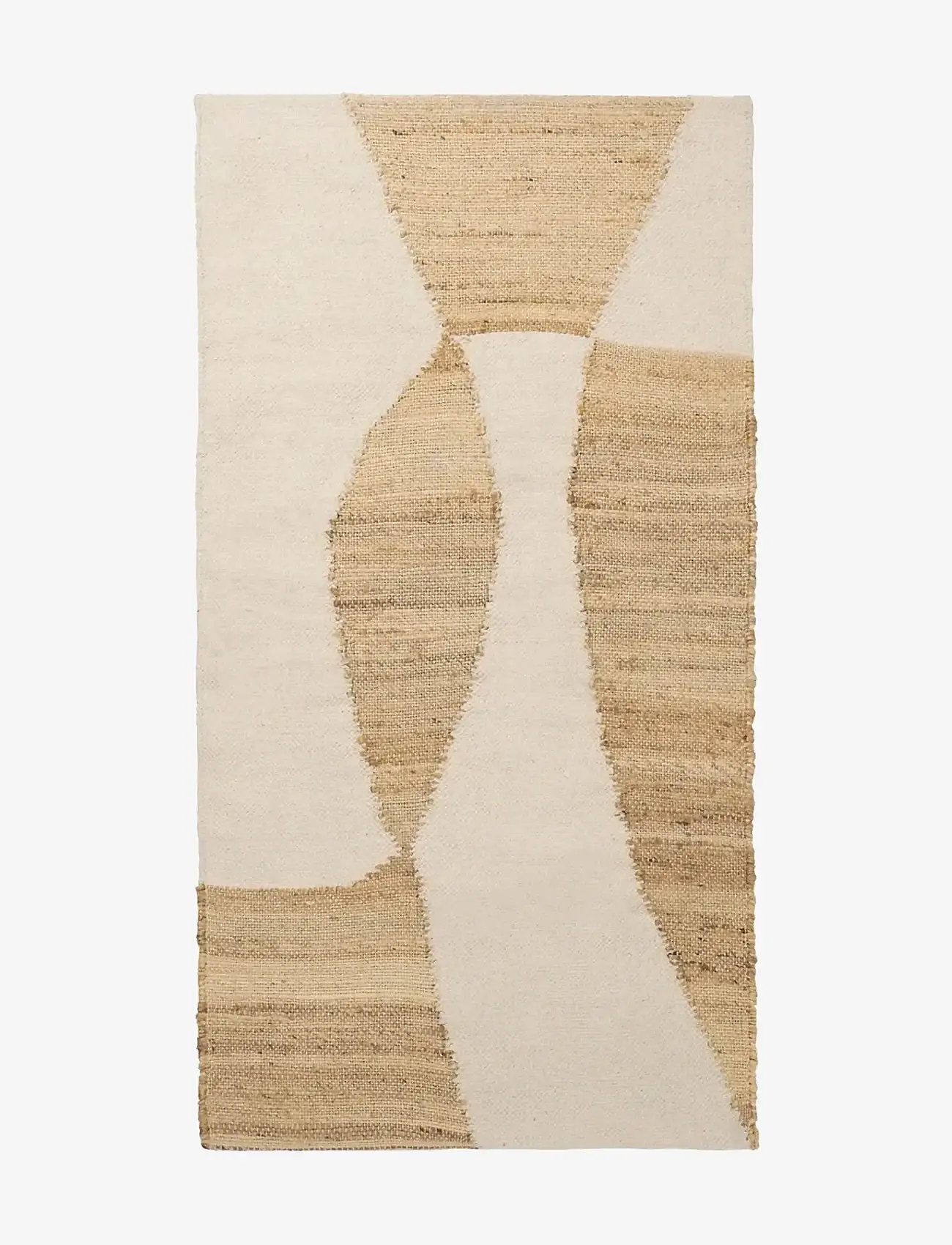 Broste Copenhagen - Lumi Rug - baumwollteppiche & flickenteppich - natural - 1