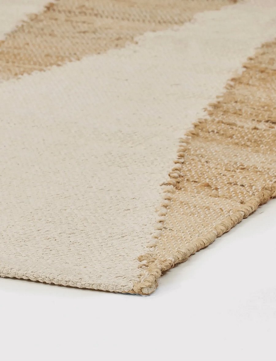Broste Copenhagen - Lumi Rug - puuvillased vaibad & kaltsuvaip - natural - 2