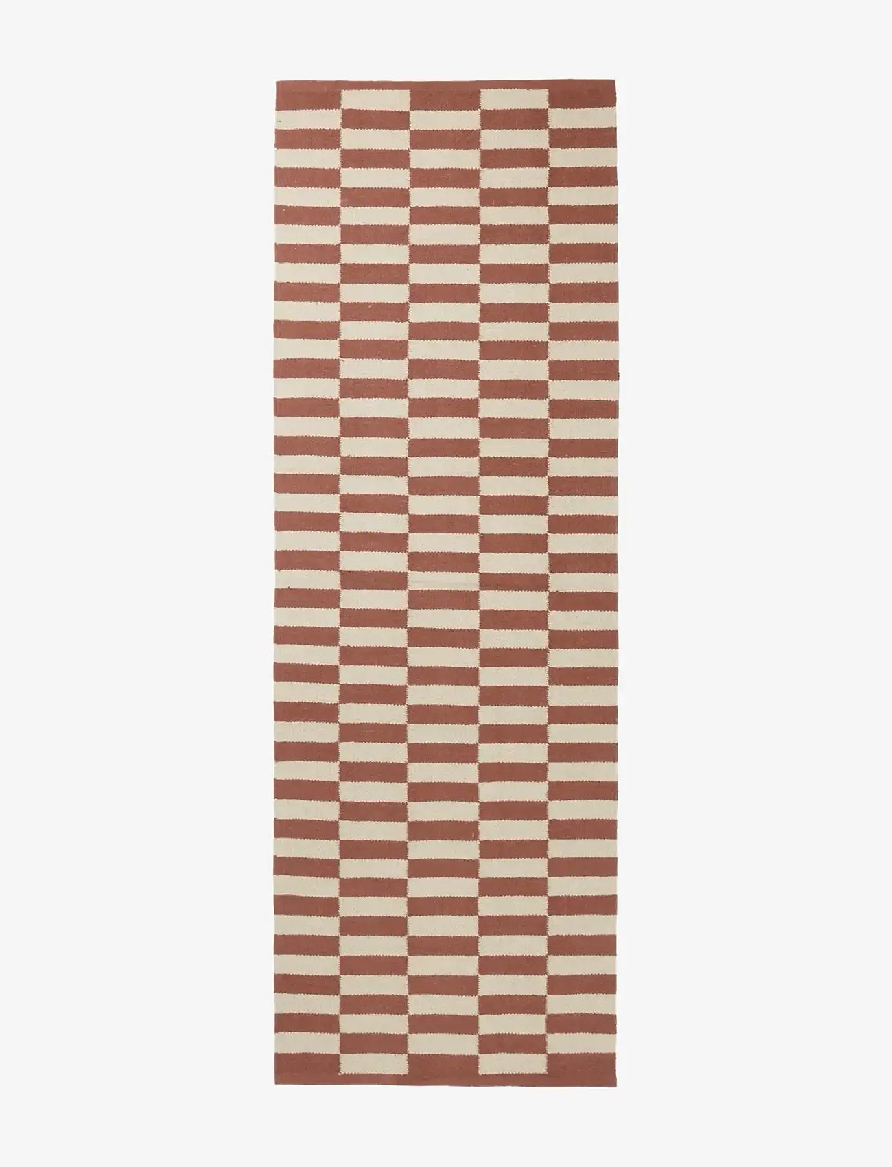Broste Copenhagen - Jane Rug - entreløbere - red - 0