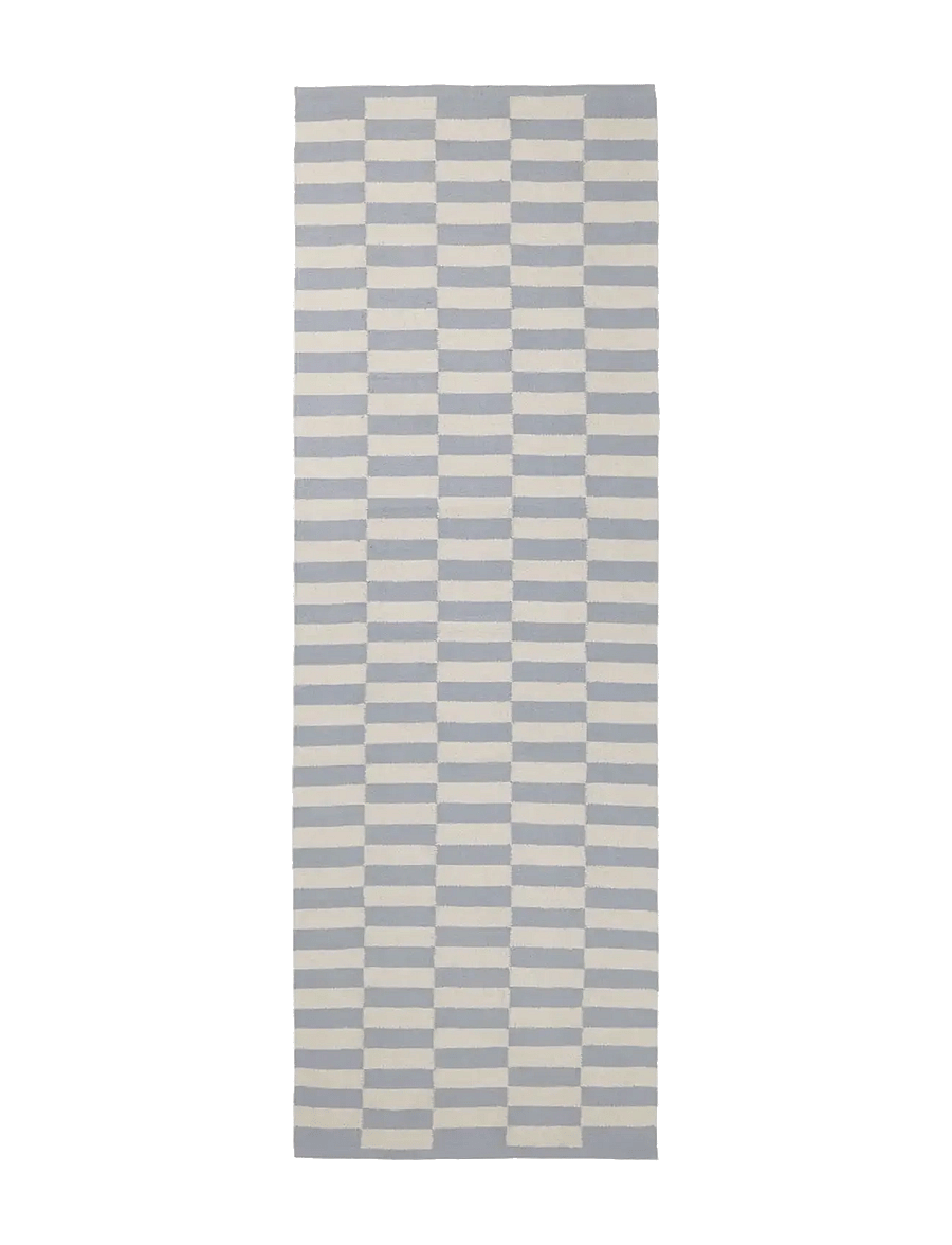 Broste Copenhagen - Jane Rug - vaibad koridori - blue - 0