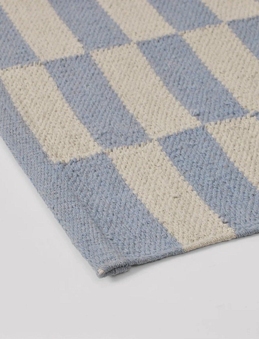 Broste Copenhagen - Jane Rug - vaibad koridori - blue - 1