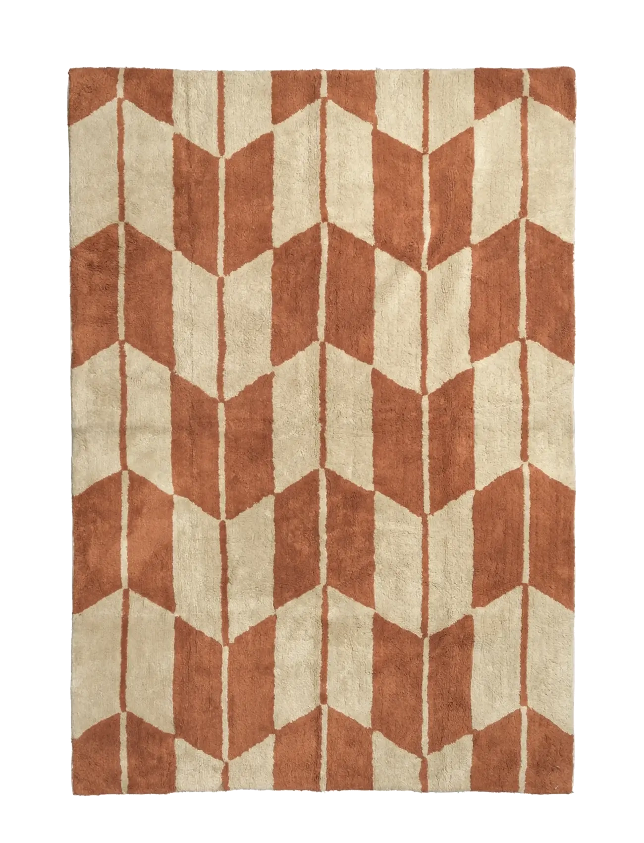 Broste Copenhagen Ima Rug - Mattor - RED / red