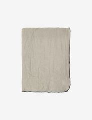 Broste Copenhagen - GRACIE Table cloth - obrusy i bieżniki - simply taupe - 0