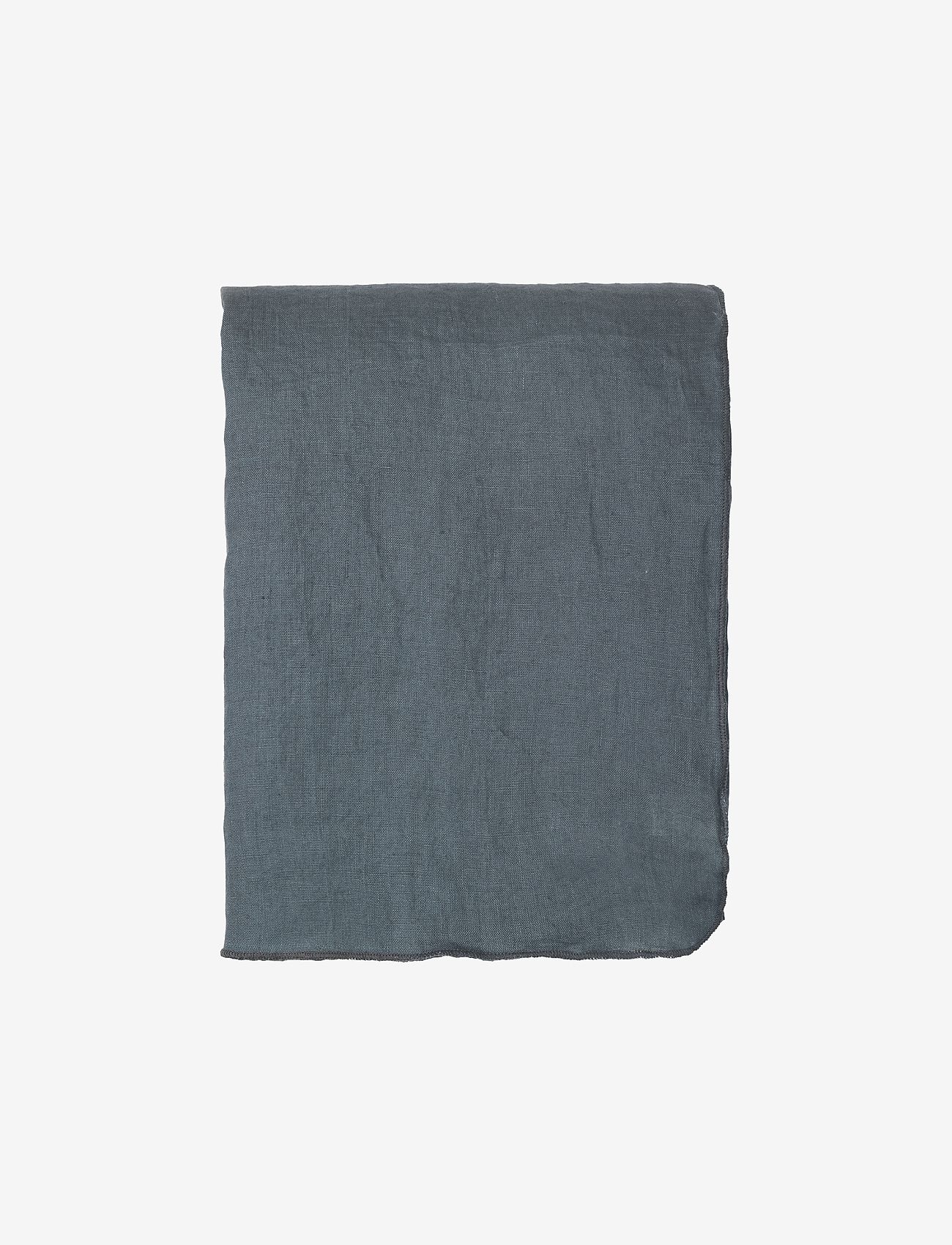 Broste Copenhagen - GRACIE Table cloth - tischdecken & tischläufer - petrol blue - 0