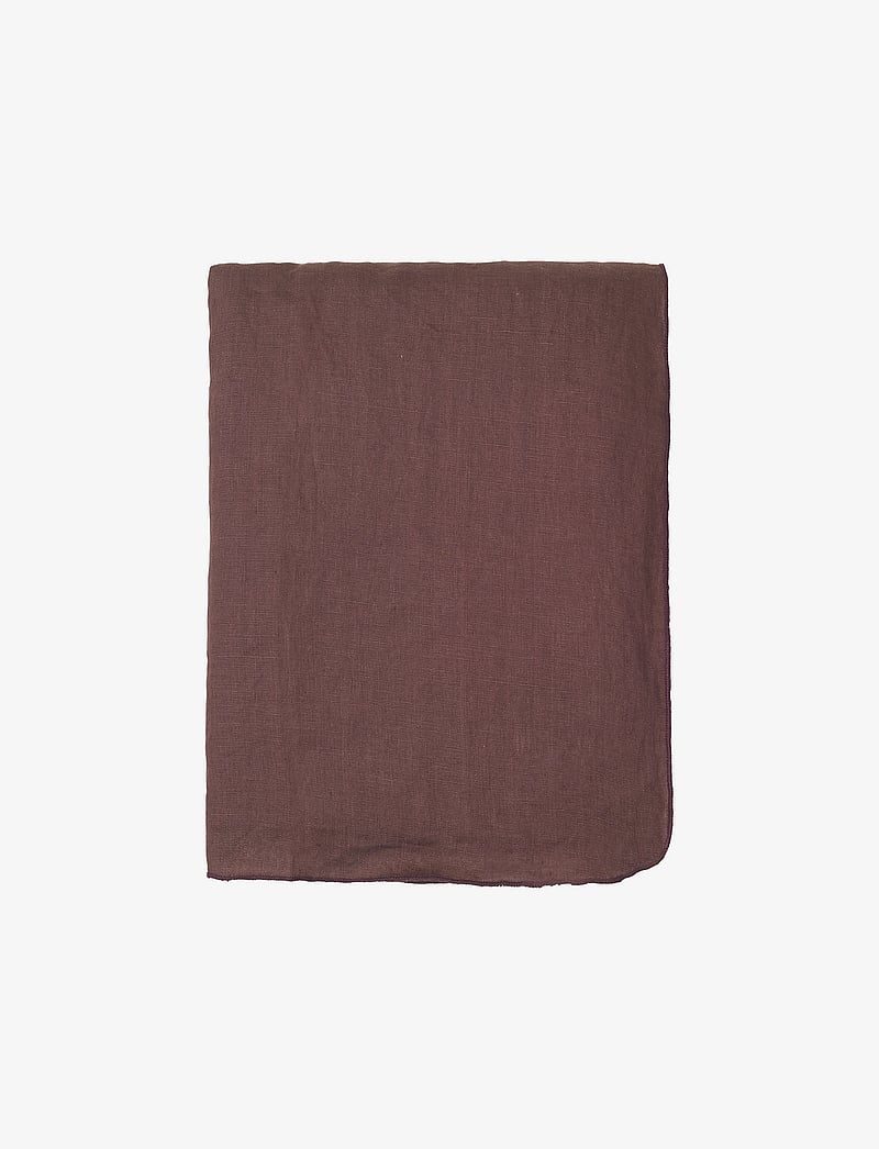 Broste Copenhagen - Gracie Tablecloth - nach preis einkaufen - aubergine - 0