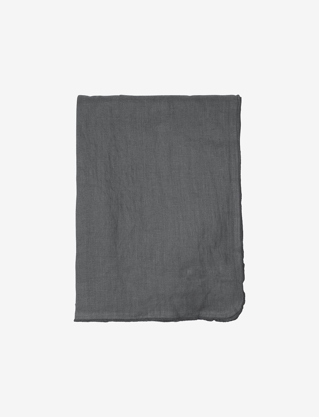 Broste Copenhagen - GRACIE Table cloth - tafellakens & lopers - dark shadow - 0