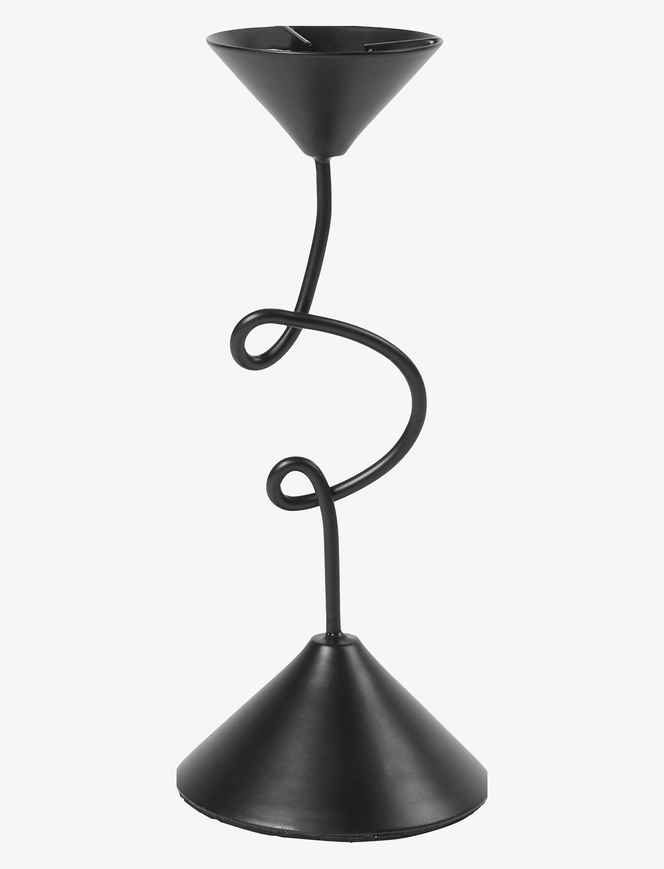 BROSTE COPENHAGEN Selma Lysestage Schwarz - H19.5CM - Unisex