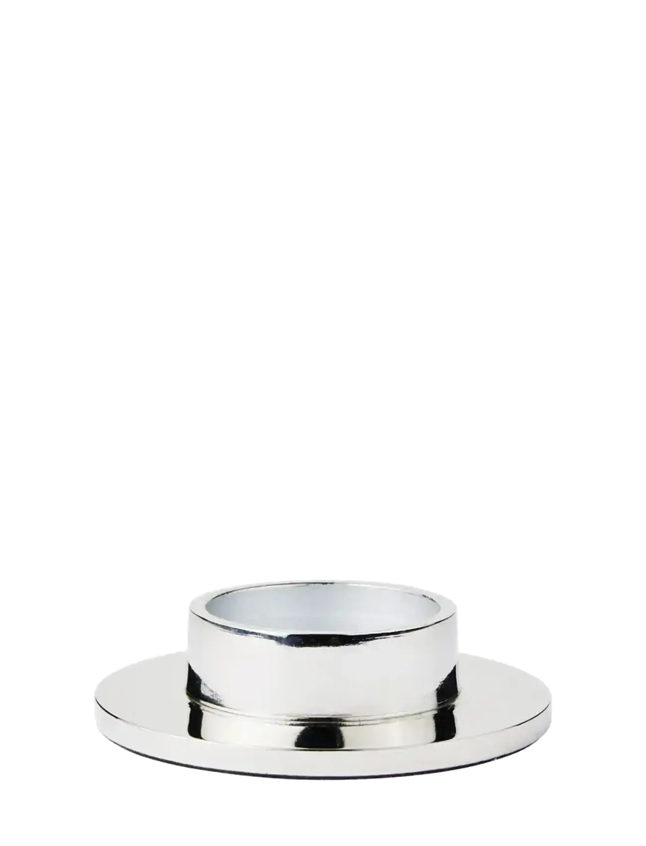 Broste Copenhagen Maro Candle Holder - Lysestager - SILVER FINISH / silver