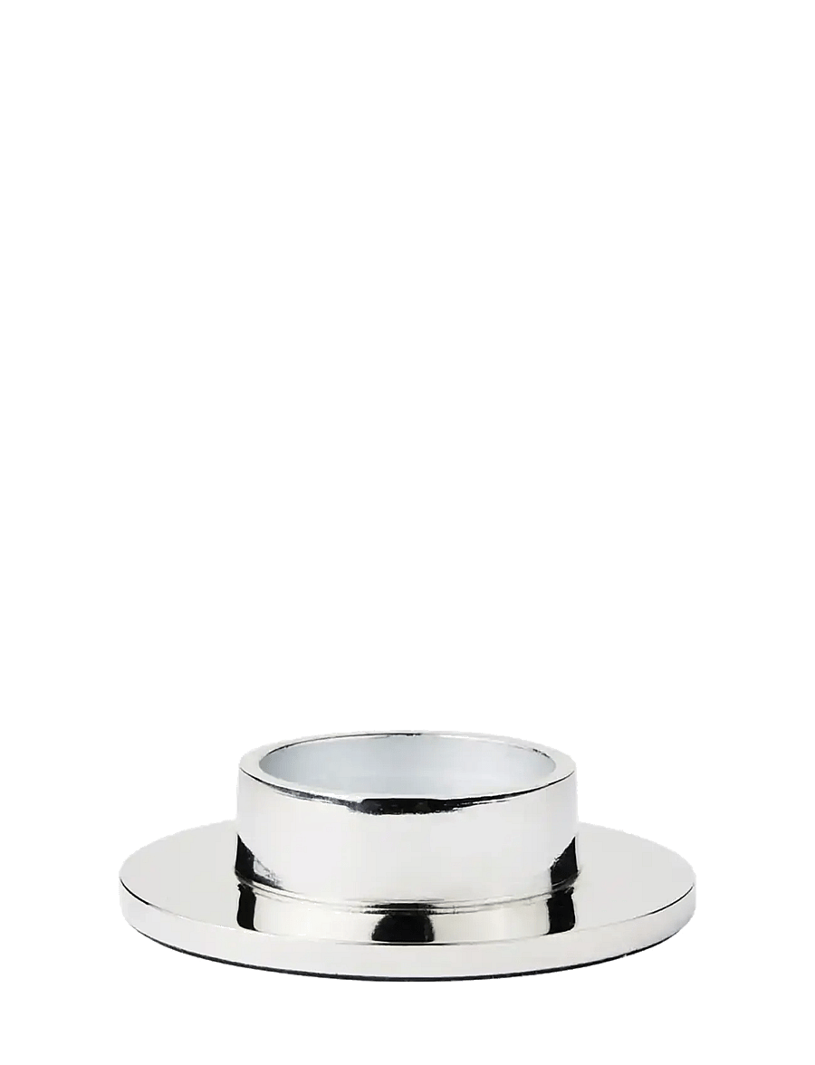 Broste Copenhagen - Maro Candle Holder - Žvakidės - silver finish - 0