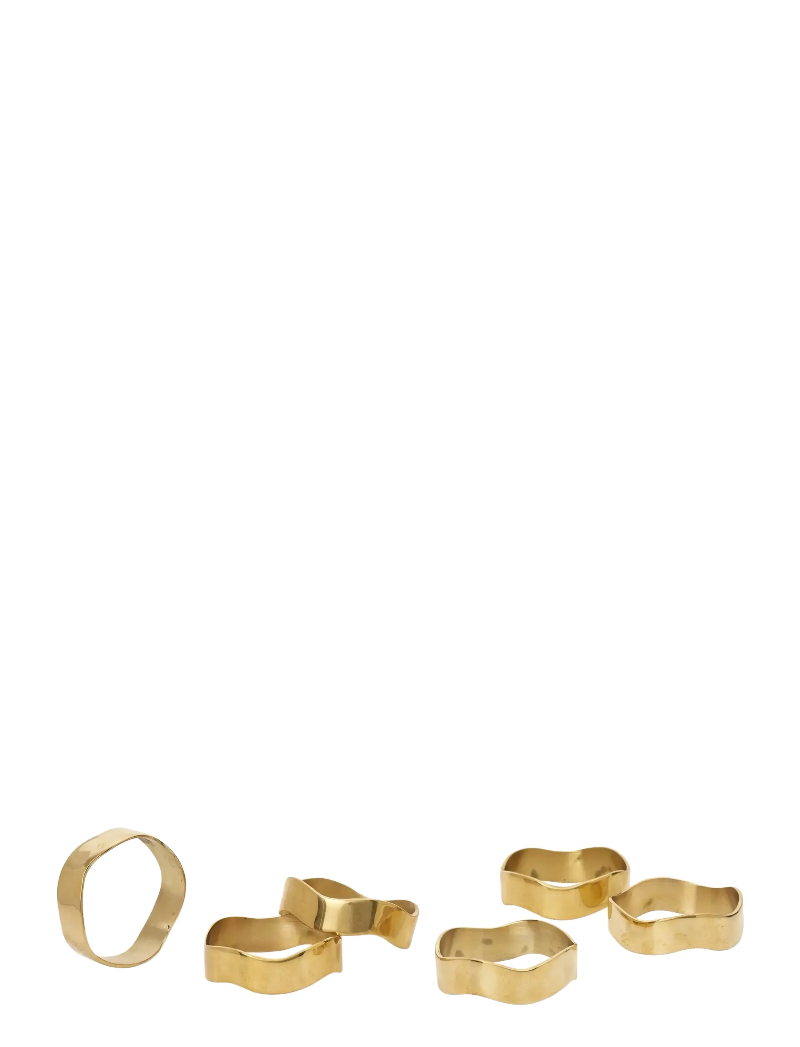 Broste Copenhagen Zina Napkin Ring - Deals - METAL FINISH / gold