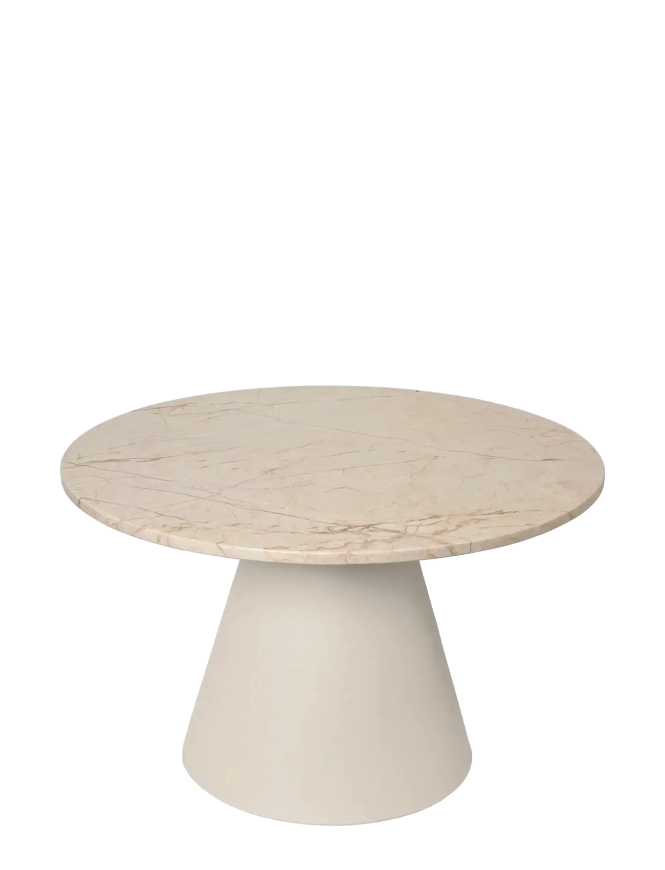 Broste Copenhagen Miro Table, Sidebord og lille bord, Creme, Str: H 45CM