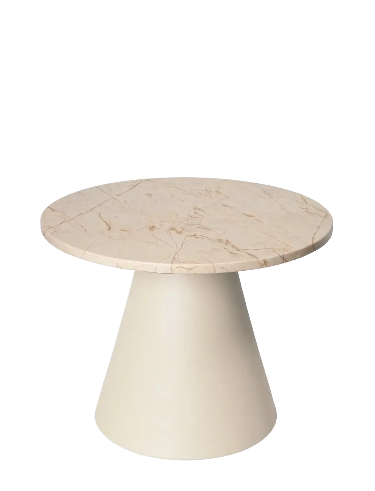 Broste Copenhagen Miro Table, Sidebord og lille bord, Creme, Str: H 37CM