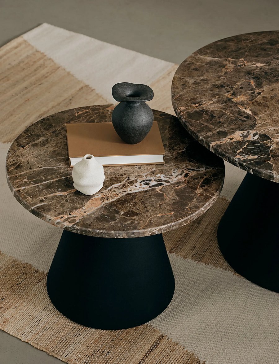 Broste Copenhagen - Miro Table - kohvilauad - black - 0