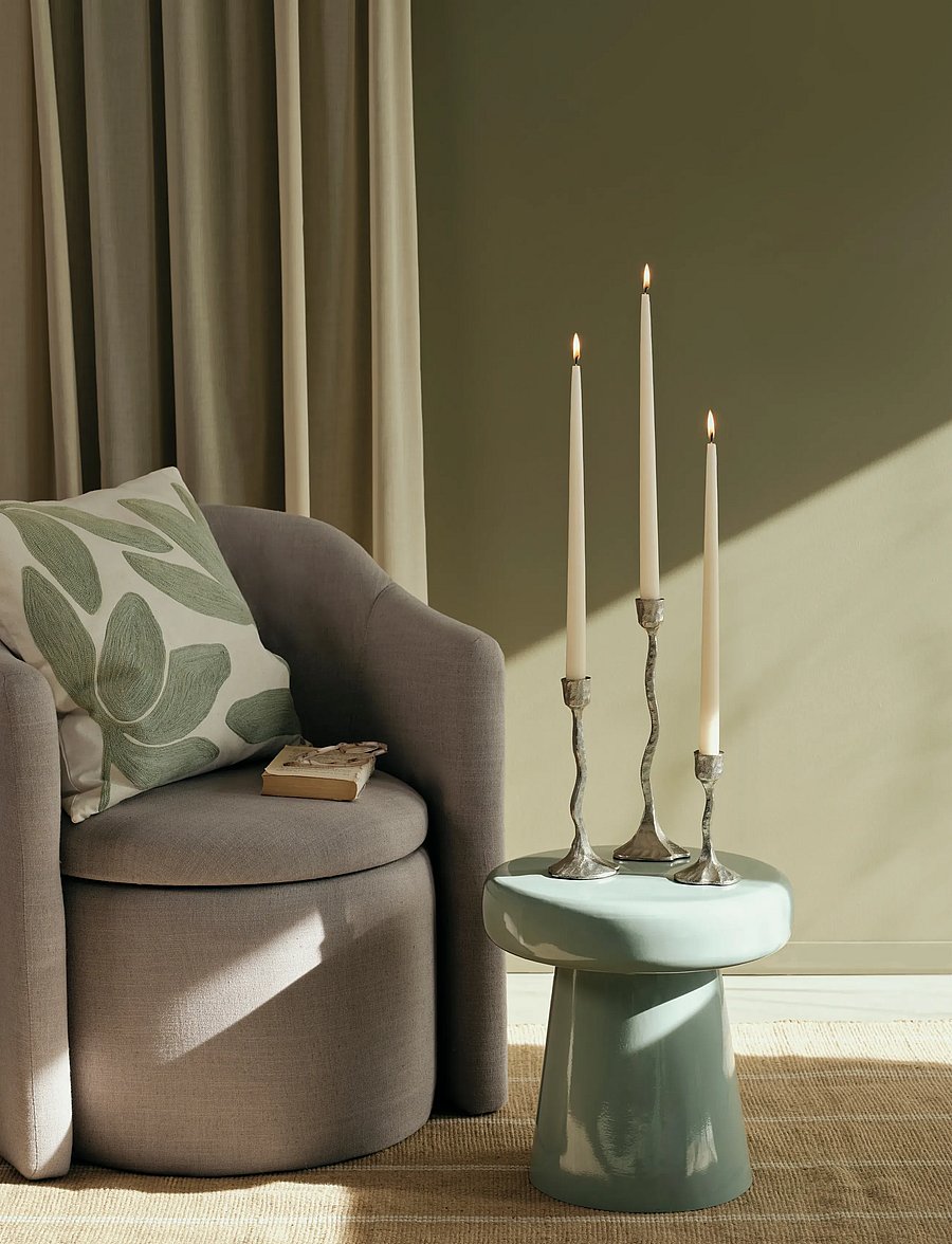Broste Copenhagen - Jelly Side Table - küljelauad ja väikesed lauad - green - 0
