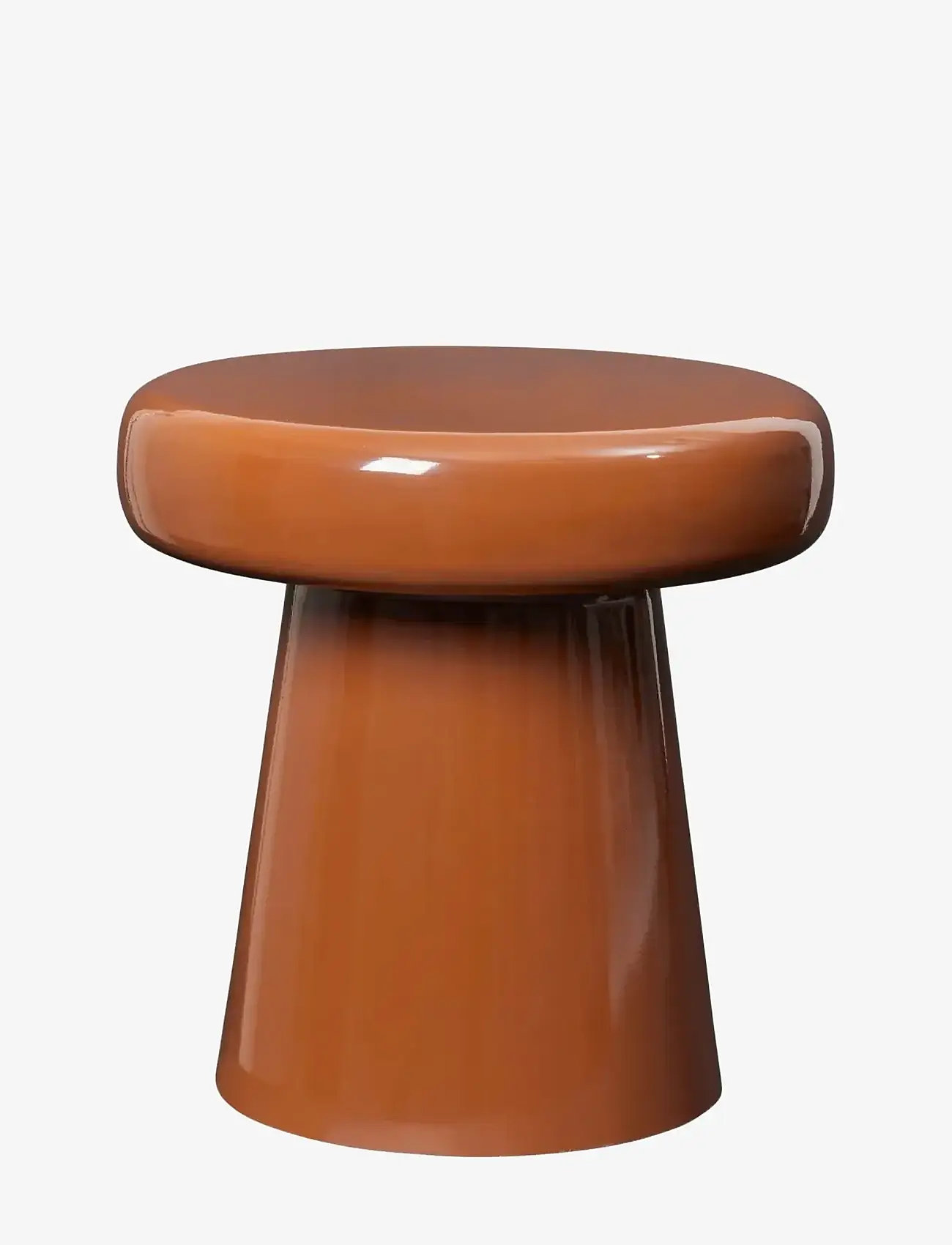 Broste Copenhagen - Jelly Side Table - beistelltische & kleine tische - red - 0