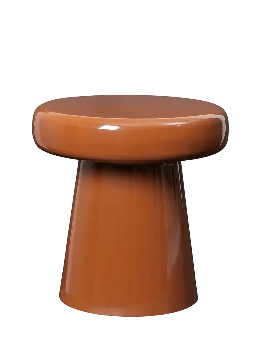 Broste Copenhagen - Jelly Side Table - küljelauad ja väikesed lauad - red - 0