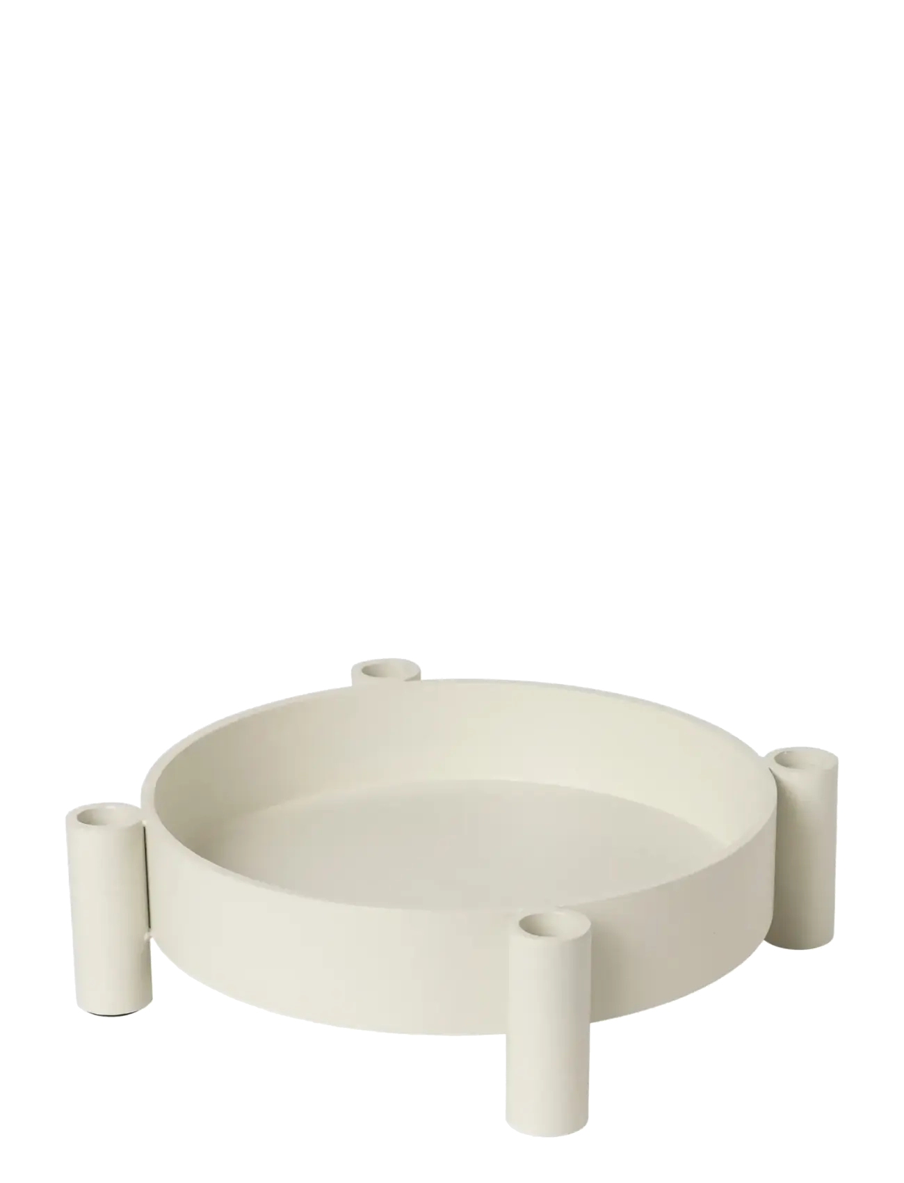 Broste Copenhagen Silke Candle Holder - Broste Copenhagen - RAINY DAY GREY / grey