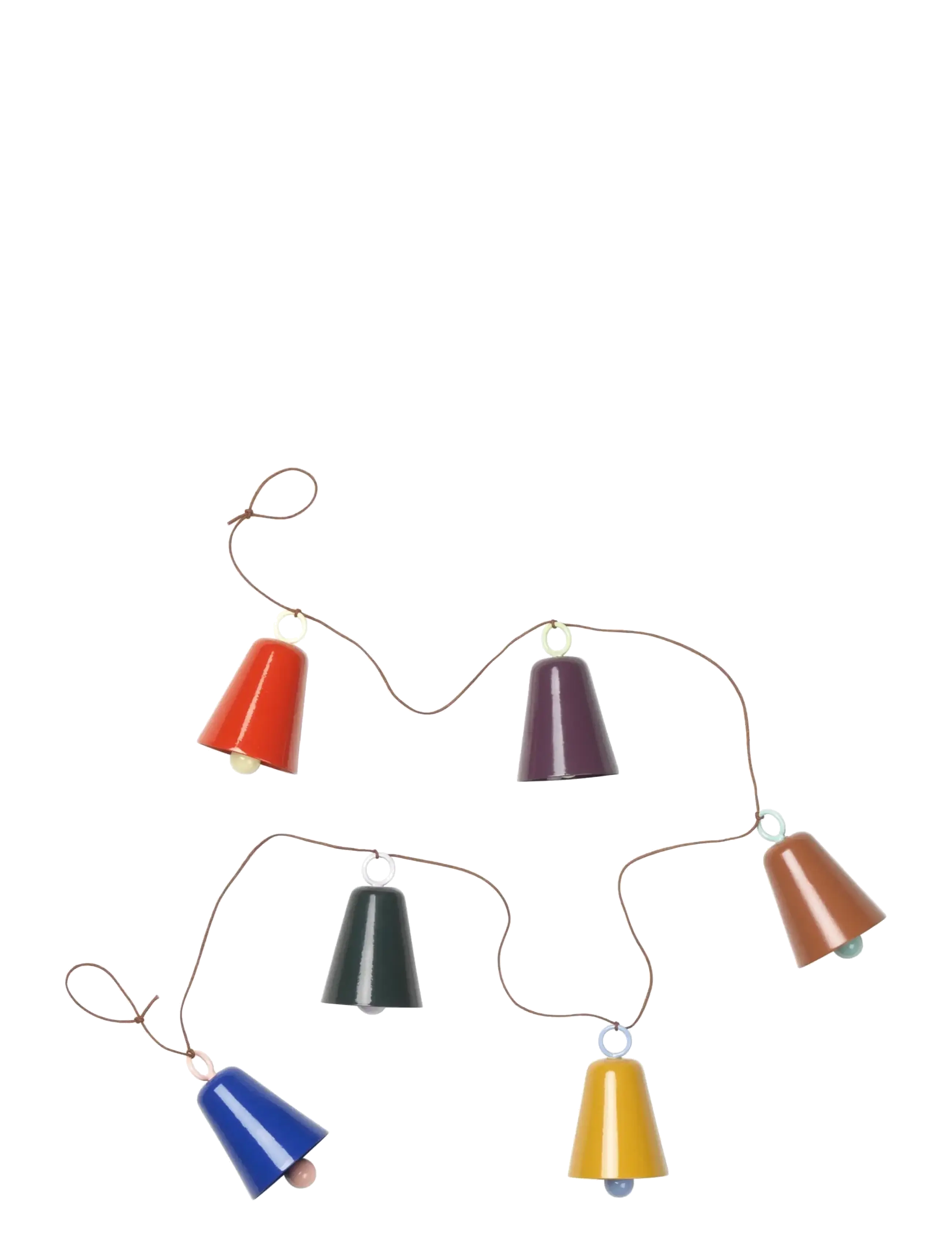 Broste Copenhagen Bell Garland - Christmas - MULTI COLOR / multi
