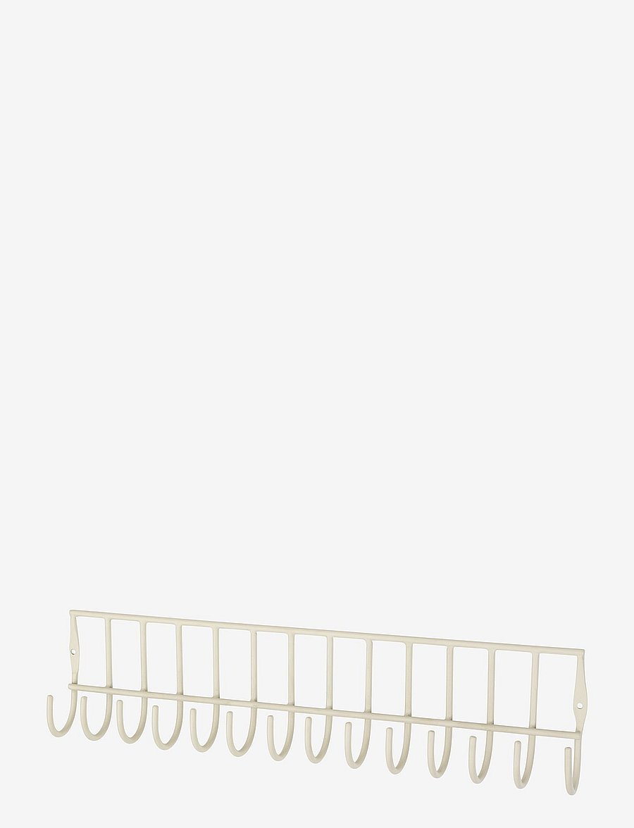 Broste Copenhagen - Maggie Hook Rack - mantlinagid ja riiulid - rainy day grey - 0