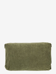 Broste Copenhagen - THOR Cushion cover - puter - deep lichen green - 0